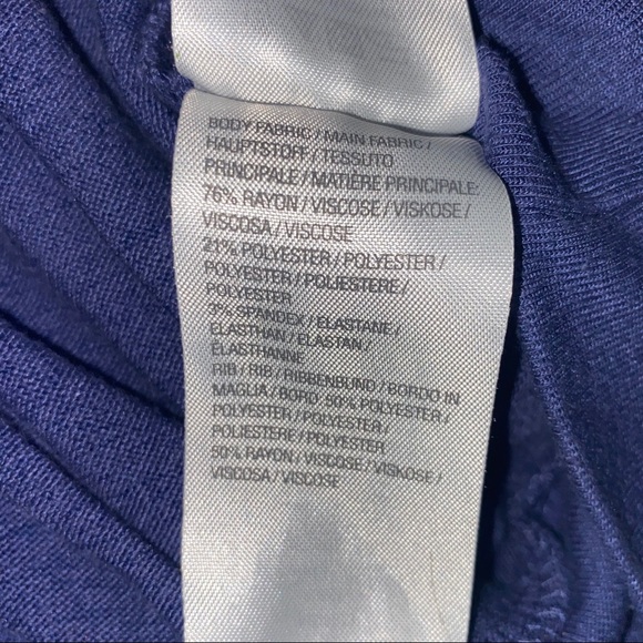 Peace Love World | Blue Pullover Sweatshirt - Picture 7 of 8